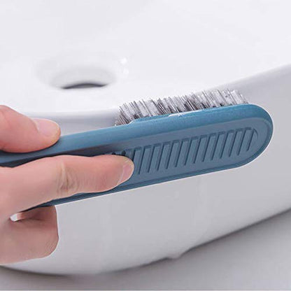 Cleaning Brush Soft Bristle Brush Laundry Scrub Brush Clothes & Shoes Brush - color: Blue