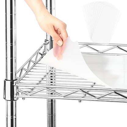 Frienda Wire Shelf Liners,14 x 24 Inch,Clear,Set of 10 - color: Clear, size: 14 x 24 Inch