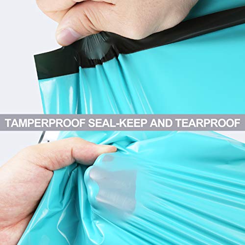 UCGOU Small Poly Mailers 9x12 Inch Teal 200 Pack Plastic Shipping Bags - color: Teal, size: 9X12" 200PC