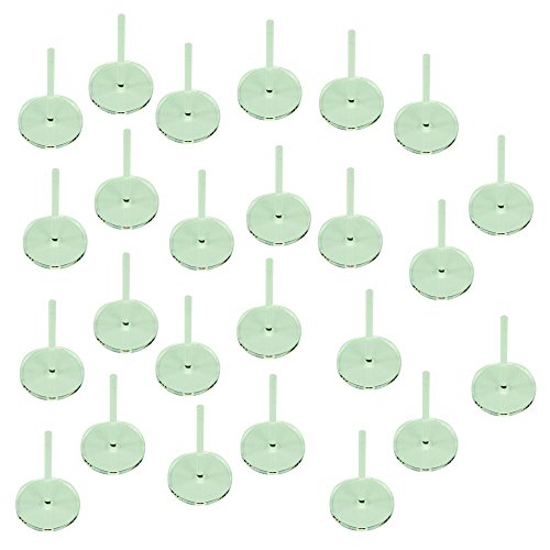 LITKO 30mm Round Flight Stands | Compatible with Warmachine | Clear - size: 30mm