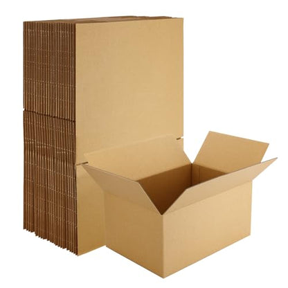 Famagic Small Shipping Boxes 10x7x5 for Shipping, Shoes, Brown Box, 10 Pack - color: Brown, size: 10x7x5 inch