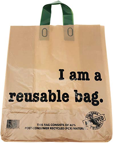Reli. Shopping Bags, Reusable (250 Count Bulk; 2.25 mil Thick)