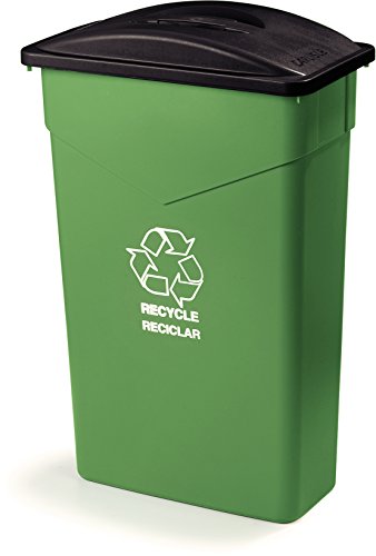 Carlisle FoodService Products CFS Recycle Waste Container - color: Green Recycle, style: Modern