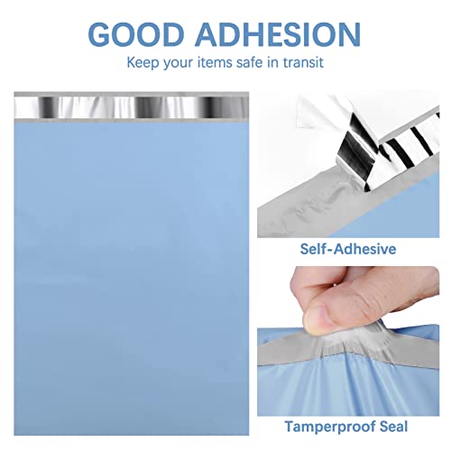 Metronic Poly Mailers 10x13 300PC Shipping Bags Envelopes for Clothing - color: Blue, size: 10x13 300PC