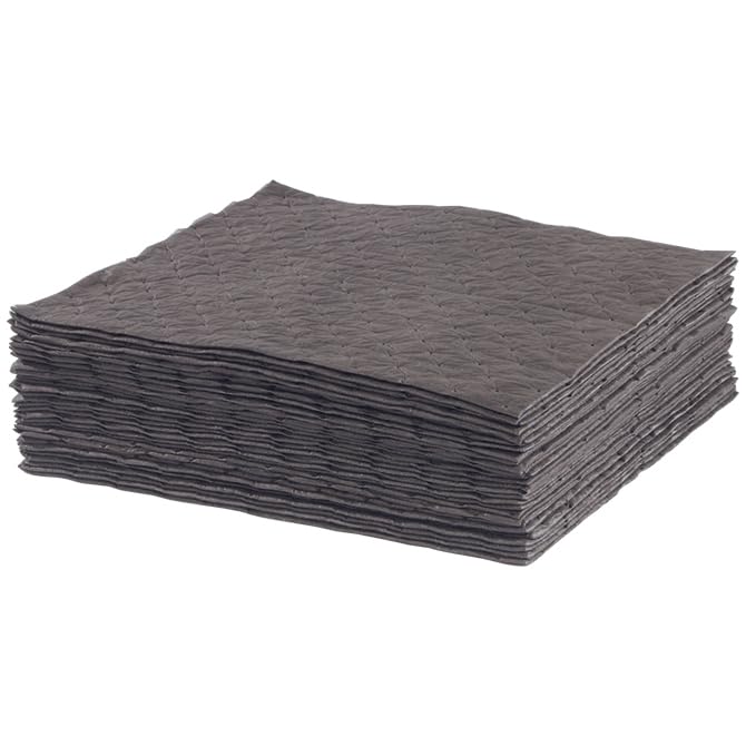 Melt-Blown Laminated Sorbent Pads 15" x 18" Size - Pack of 200 - size: Pack of 200