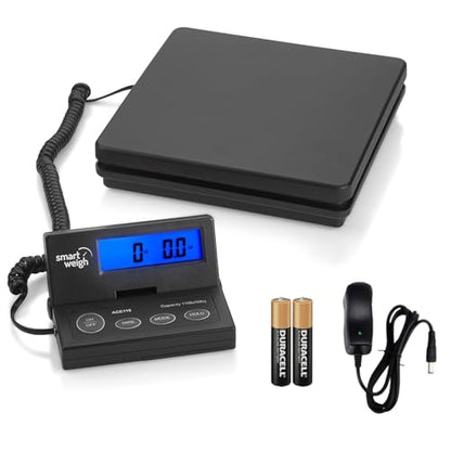Smart Weigh Shipping & Postal Scale, 110 lb (50 kg) x 0.1 oz, Wall-Mount - color: 110 lbs