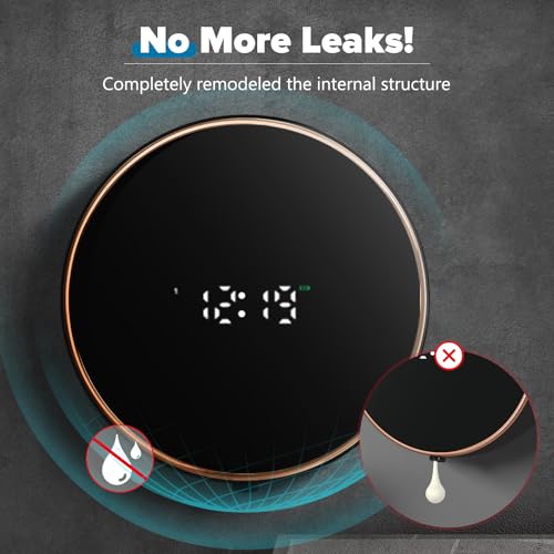 Monstake Automatic Soap Dispenser, Touchless Rechargeable Wall Mount