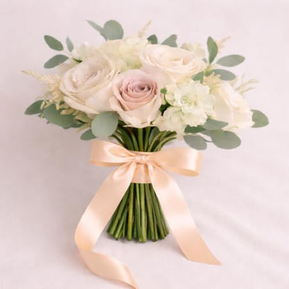 Pale Peach Satin Ribbon Roll 1-1/2 Inch x 36 Yards for Weddings & Hair Bows - color: Pale Peach
