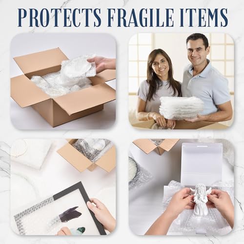 ALTERNIUM Self Seal Bubble Pouches - Bubble Bags for Packing, Packaging Filler for Moving - Cushioning Wrap for Fragile Items, Dish Packing Kit Shipping Supplies for Small Business - 7.5x8 Inch, 50pcs - size: 7.5"x8" - 50 pack