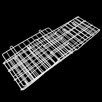 Large Capacity Folding Metal Wheelchair Basket Rear Basket Wheelchair Scooter Basket for Shopping Travel 40x26x20cm
