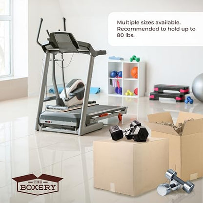 The Boxery 24"x18"x12" Heavy Duty Double Wall (ECT48) Boxes - 10 Count - size: 24x18x12"-10 PACK