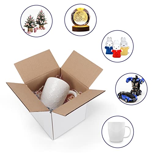 40 Pack Small Shipping Boxes 6x6x6 Inches - size: 6x6x6