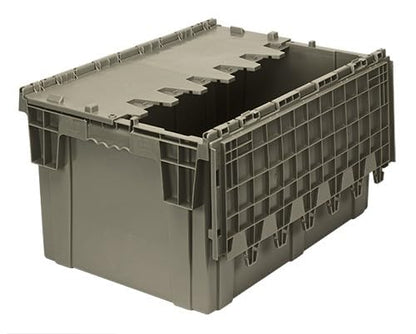 Storage Bins with Lids Heavy Duty Stackable Storage Box - size: 28" x 20" x 15"
