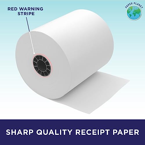 PaperPlanet Thermal Paper for Square Stand and Register | 20 Rolls
