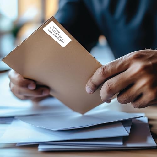 Premium Label Supply White Sticker Return Address Labels – 1-3/4" x 2/3" – Laser/Inkjet Compatible – (60 per Sheet), 1000 Sheets – 60,000 Total Adhesive Labels - size: 60000 Labels