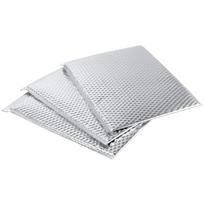 30 PCS 11.4 x 14 Inch Bubble Mailers, Silver Padded Mailing Envelopes, Practical Self Seal Aluminum Film Shipping Envelopes for Packing, Mailing - color: Silver