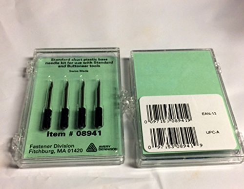 Authentic Avery Dennison Standard Tagging Gun Replacement Needles 08941 4-Pack