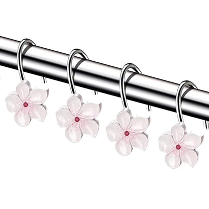Creative Scents Vanda Shower Curtain Hooks Decorative | Set of 12 - style: Shower Curtain Hooks