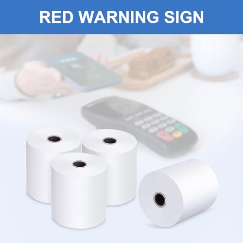 3 1/8 X 230 Thermal Receipt Paper Rolls- Fits All Pos Cash Registers, For Clover POS Cash Register Printers-Premium Quality German Paper- 50 Rolls - size: 50 Rolls- 3 1/8 x 230 thermal paper