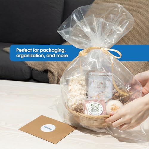 24" X 36" Open-End Flat Poly Bags (100 Count) No Adhesive Strip - 2 Mil - size: 24" X 36"