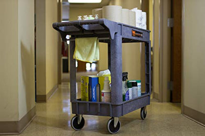 WEN Service Utility Cart, 500-Pound Capacity, 40 x 17-Inch - size: Standard Service Cart