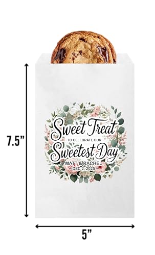 Flexicore Packaging Flat White Kraft Paper Bags(Custom Printed)(10-1000Qty) - size: 1 Count (Pack of 1)