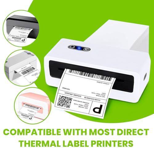 ADHES 4x6 Thermal Shipping Labels 4 Pack – 220 Labels Per Roll, 880 Total
