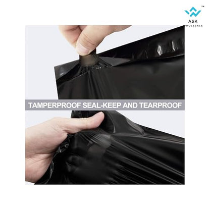 Poly Mailers 14.5x19 Inch in Black, 250 Pack, Large Shipping Bags, Strong Thick Mailing Envelopes Self Sealing Adhesive, Waterproof and Tear Proof - size: 14.5 x 19 Inches 250 Pack