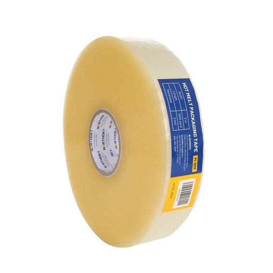NORTHSKY Hot Melt Packaging Tape, 1000 Yard x 2 Inch Industrial Packing Tape Roll, 2 Mil Clear Carton Sealing Tape with 3 Inch Core, Packaging Tape for Box Sealing, Shipping, Warehouse, Distribution - size: 2in*2mil