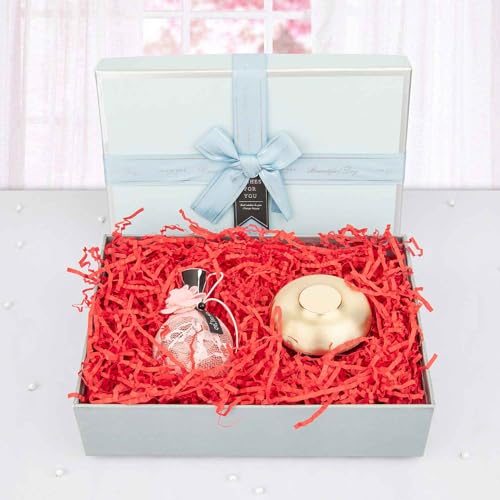 Caleihd Crinkle Cut Paper Shred Filler Gift Cushion Streamer Red - color: Red