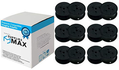 Compatible Replacement for Casio DL-200/DL-220/DL-250/DR-110/DR-120/DR-210/DR-1520/DR-8620 Purple P.O.S. Printer Ribbons (6/PK) (RAP-01)