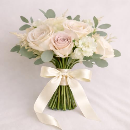Ivory Satin Ribbon 1-1/2 Inch x 36 Yards for Weddings Hair Bows & Gift Wrap - color: Ivory