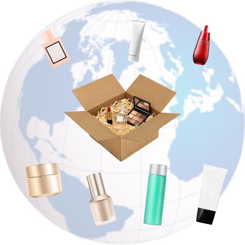 CRUGLA 40 Packs 6x6x4 Shipping Boxes, Brown Mailing Boxes - size: 6x6x4 Inch