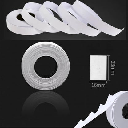 MX-6600 Price Labels | Double Line Pricemarker Labels Paper for MX-6602/YH-689/G6600/CN-6600EOS | Price Gun Stickers |10 Rolls/5000pcs, Without Gun (White) - color: White