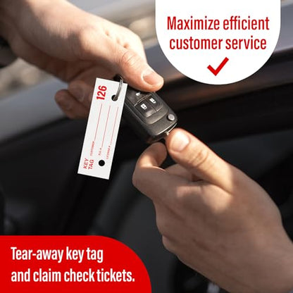Automotive Service Tag Numbers Dispatch Numbers (000-999) - size: 000-999