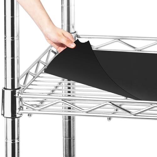 Frienda Wire Shelf Liners,14 x 36 Inch,Black,Set of 5 - color: Black, size: 14 x 36 Inch