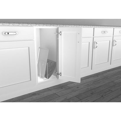 Rev-A-Shelf Baking Sheet Organizer for Wall/Base Kitchen Cabinets, 4 Pack - size: 4 Pack