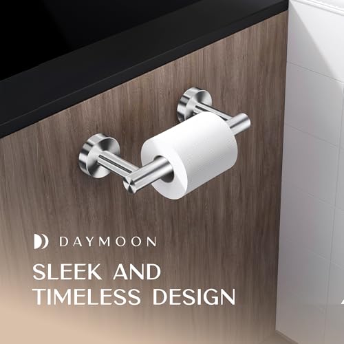 Day Moon™ - Toilet Paper Holder - Modern Roll Holder for Bathroom - 1 Pack - Wall Mount - Classic, Polished Chrome - color: Polished Chrome