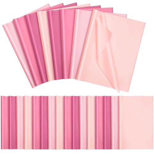 500 Sheets Pink Tissue Paper Bulk 15 x 20 Inch for Wedding Birthday Gifts - color: Pink, size: 15 x 20 Inch