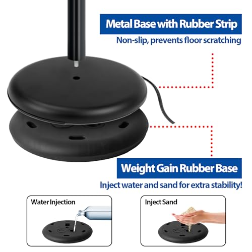 2Pack 11x17 Sign Stand - Adjustable Floor Standing Sign Holder - color: Black, size: 11"x17"-2Pack