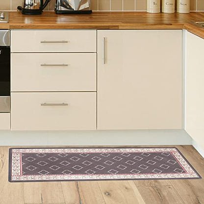 Kitchen Floor Mat Set of 2, Anti Fatigue Kitchen Mat 20"x32"+20"x47" - color: Coffee, size: 20"x32"+20"x48"