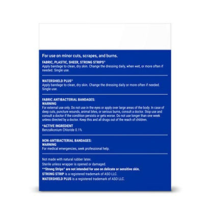 Care Science Variety Adhesive Bandages Pack, Assorted Sizes, 300 Count