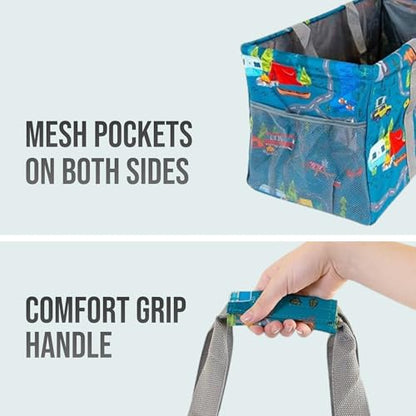 Extra Large Utility Tote Bag - Oversized Collapsible Beach Bag - Camping - color: Camping