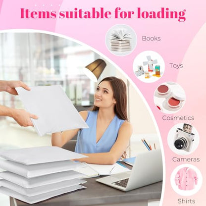 METRONIC Bubble Mailers 10x13" Padded Envelopes White 40 Pack Waterproof - color: White, size: 10x13" 40PC