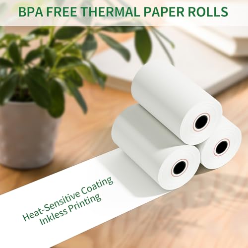 (5 Rolls) 3 1/8" x 230' Thermal Receipt Rolls - size: 3 1/8" x 230', style: 5 Rolls