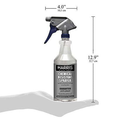 HARRIS Chemically Resistant Professional Spray Bottle, 32oz (1-Pack) - size: 32 Ounces