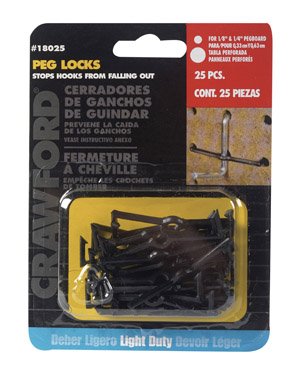PEG HOOK LOCKS CD/25