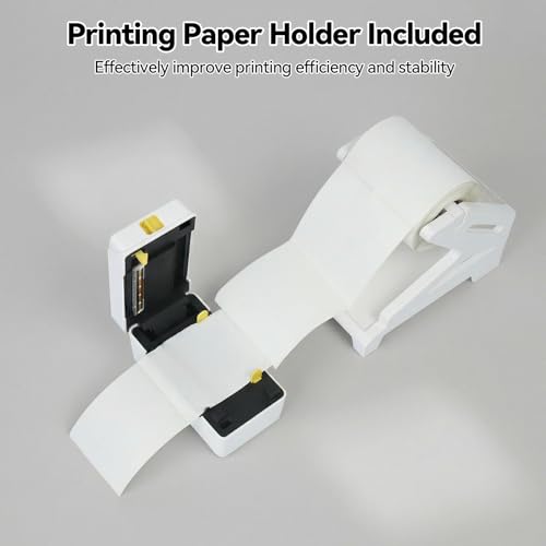 Bluetooth Thermal Shipping Label Printer, Wireless 3x5 Portable Thermal Printer for Small Business, Support iOS, Android, Windows, Mac, Widely