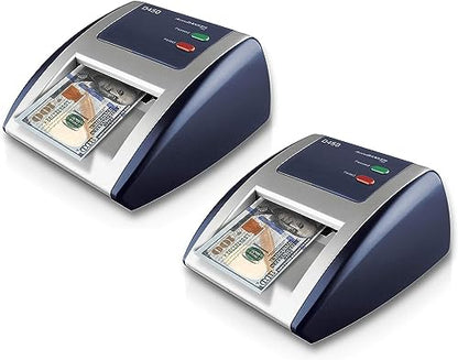 AccuBANKER D450 Counterfeit Bill Detector, 5 Point Detection, 2 Pack - size: 2 Pack