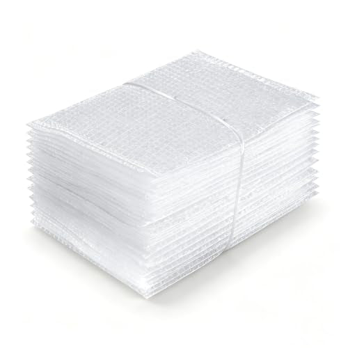 8x10Inch Bubble Out Bags 50pcs, Double Walled Cushioning Pouches Bag - size: 8x10Inch(50Pack)